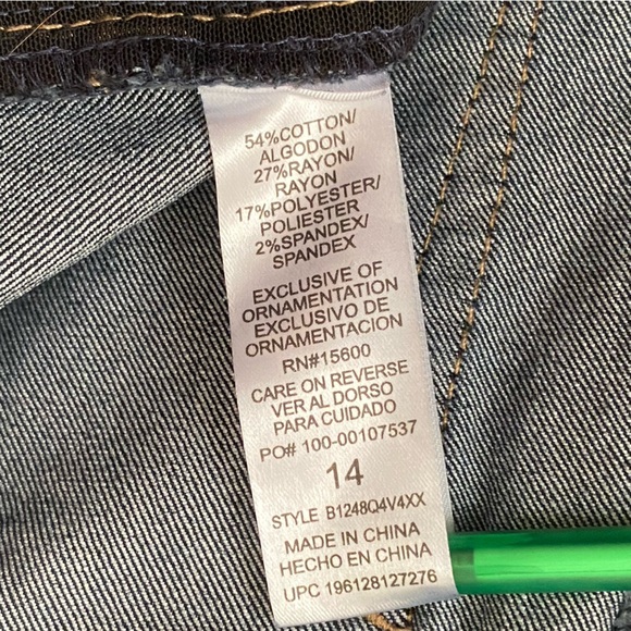 Democracy “Ab”Solution Dark Wash High Rise Skinny Ankle Jeans - Picture 11 of 14